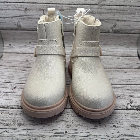 Cat & Jack Toddler Girls Evie Buckle Boots - Picture 3 of 6